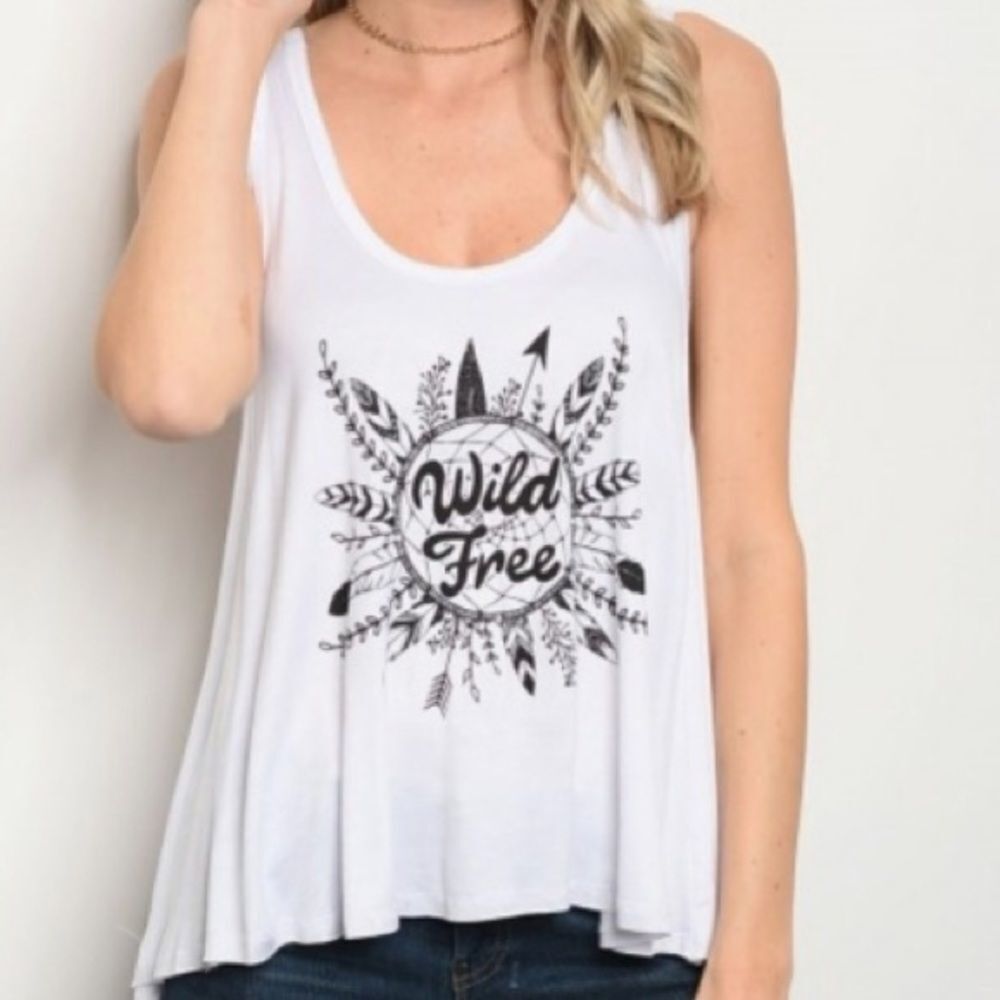 Wild Free Oversized Muscle Tank Top Sz S